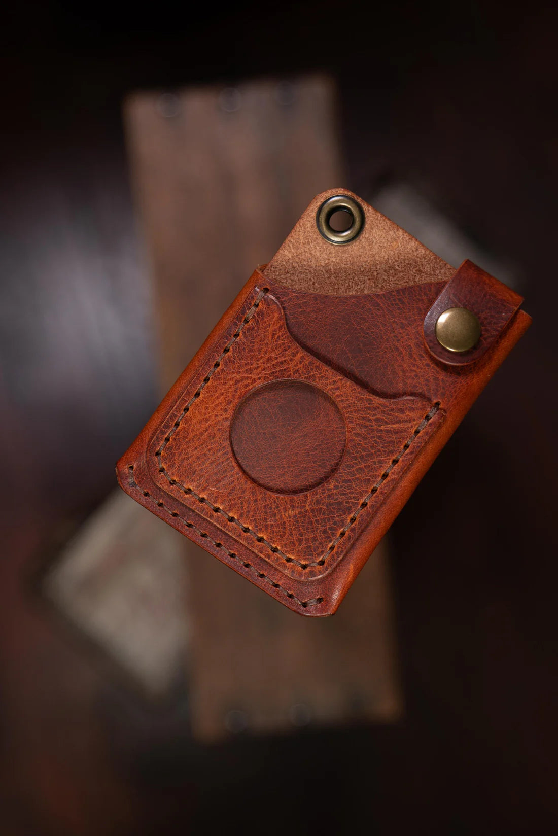 Ares Coin Olmy Waxy Leather Wallet