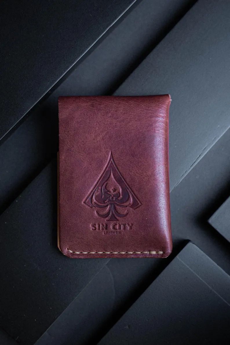 The Nomad Full Flap, Hand Made Natural Pueblo Leather Wallet